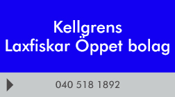 Kellgrens Laxfiskar Öppet bolag logo